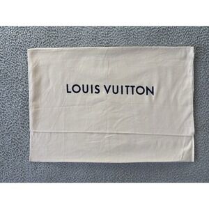 Louis Vuitton Cream Dust Bag